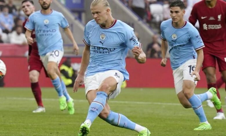 ¡Tierra, trágame! El increíble gol que falla Haaland