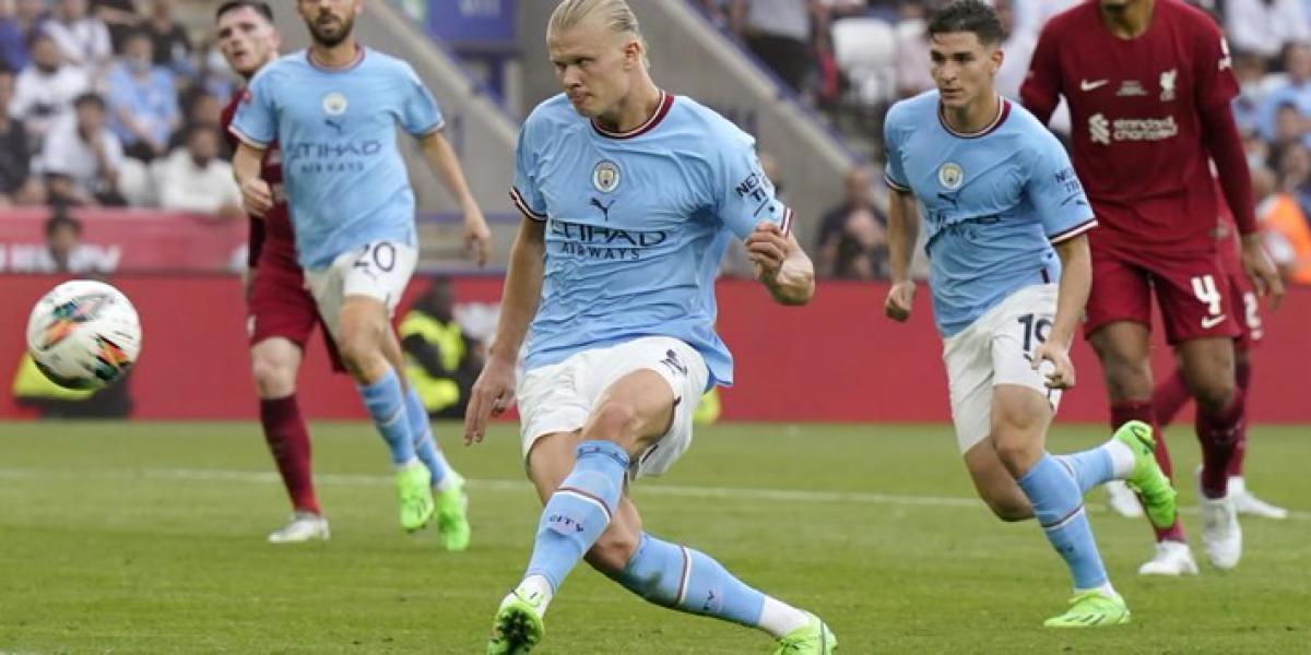 ¡Tierra, trágame! El increíble gol que falla Haaland