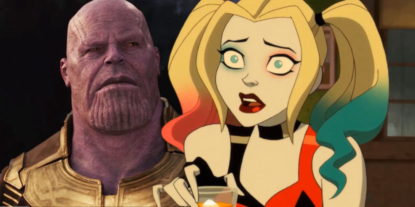 ¿Por qué la temporada 3 de Harley Quinn eliminó una broma de MCU Thanos del show de DC?