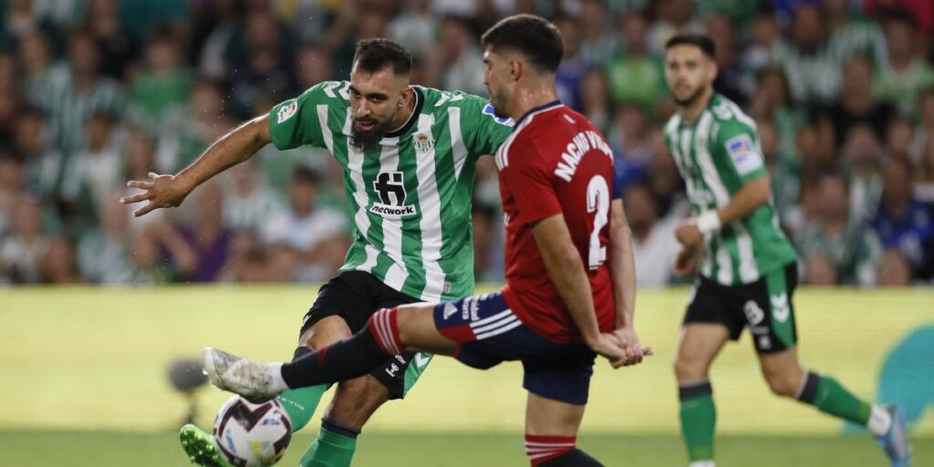 ¡Espectacular gol de Borja Iglesias ante Osasuna!