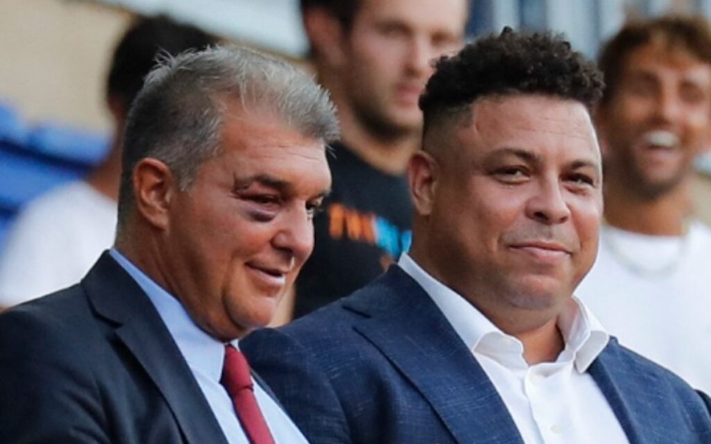 ¿Fenómeno por qué le pegaste a Joan Laporta? | Fotos