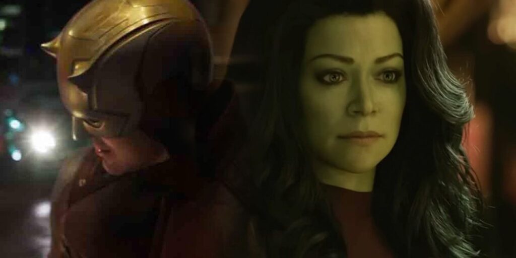 She-Hulk Trailer Daredevil Yellow Costume