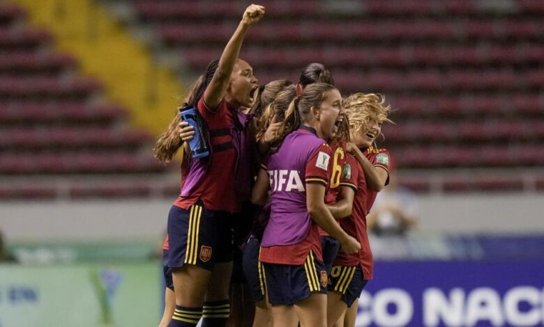 1-0: España, a 'semis' tras apear a México