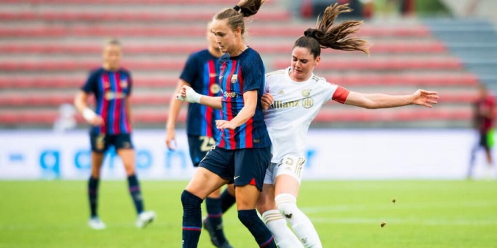 1-2: El Bayern sorprende al Barça en los debuts de Bronze y Geyse