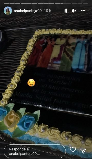 Anabel Pantoja celebrando el cumpleaños de su tía / Instagram