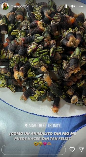 María Pombo en vacaciones / Instagram @mariapombo