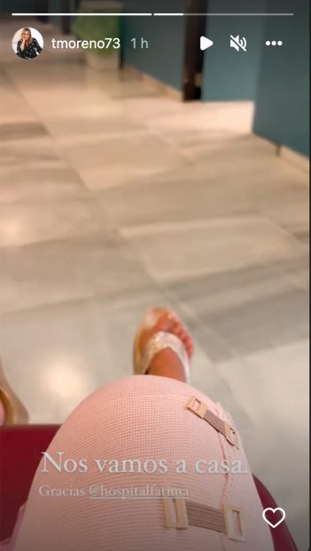 Storie de Toñi Moreno / Instagram