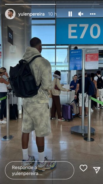 Storie de Yulen Pereira / Instagram