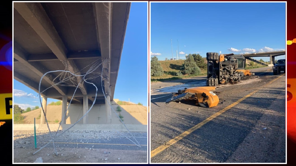 Escombro atraviesa parabrisas de un vehículo y cobra la vida de una mujer en Colorado