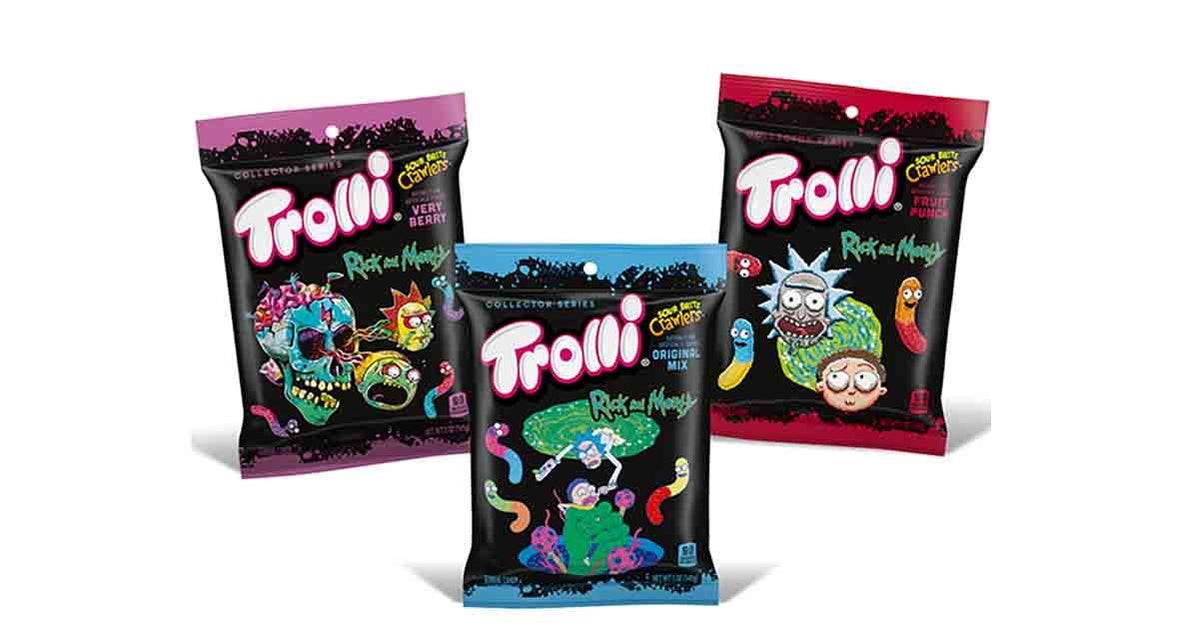 Trolli lanza Rick and Morty Sour Brite Crawlers antes de la temporada 6