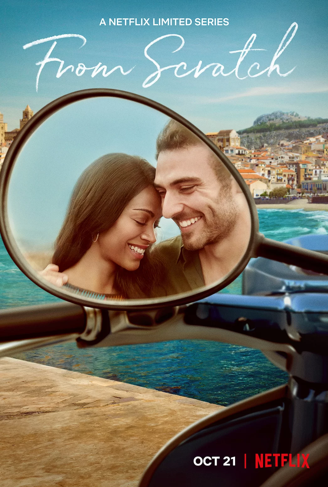 zoe saldana netflix serie limitada desde cero poster zoe saldana netflix serie limitada desde cero poster