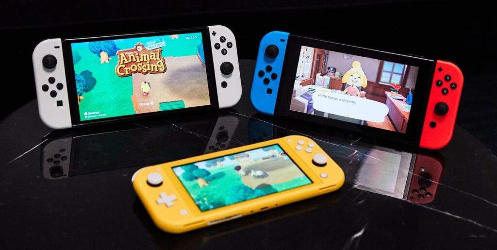 Nintendo Switch versus Switch Lite