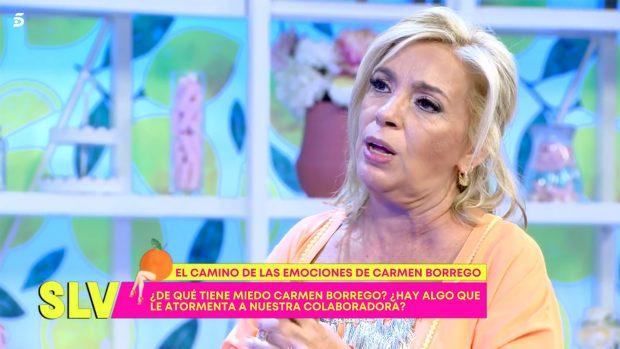 Carmen Borrego en 'Sálvame' / Telecinco