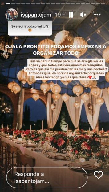 Storie de Isa Pantoja / Instagram