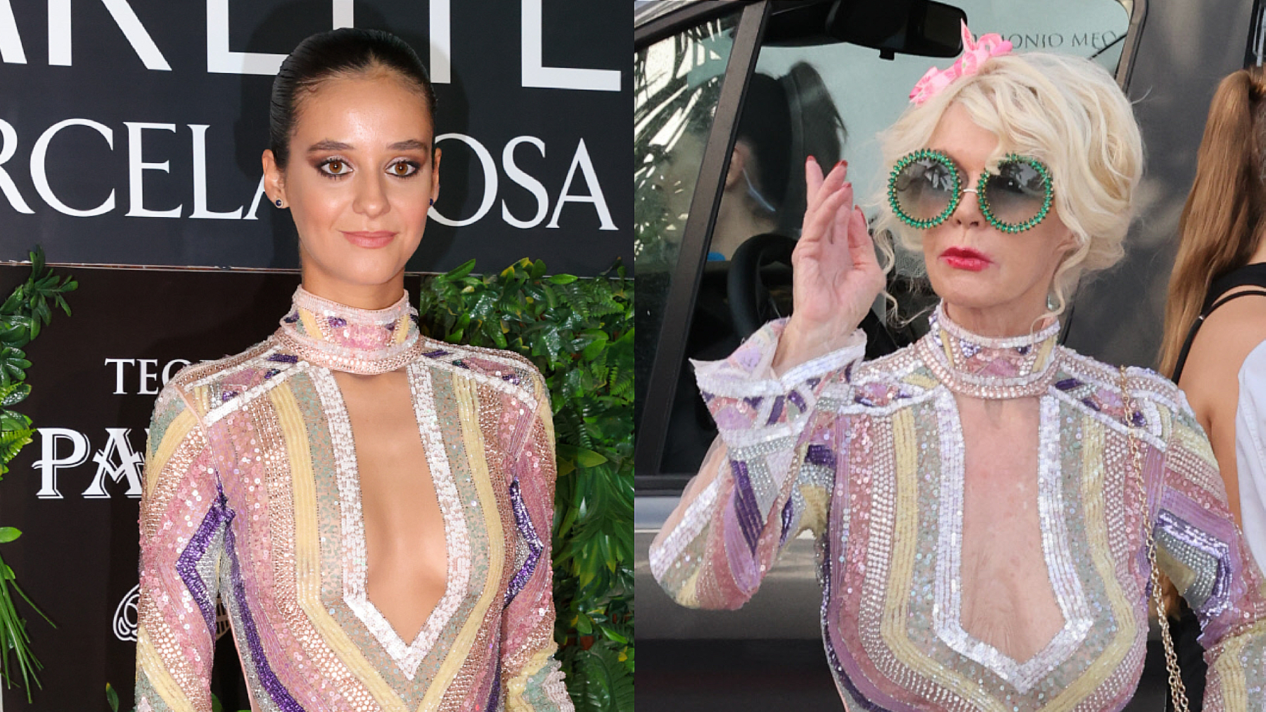 Victoria Federica y Von Bismarck, en Starlite / Gtres