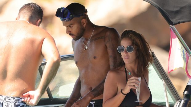 Anabel Pantoja y Yulen Pereira en Ibiza / Gtres