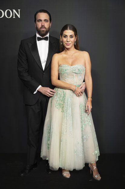 Elena Tablada y Javier Ungría posando / Gtres
