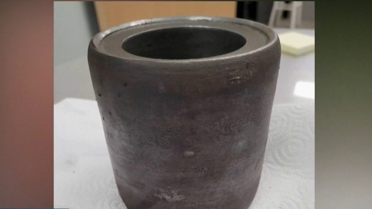 parte de avión cae en Augusta, cerca del capitolio