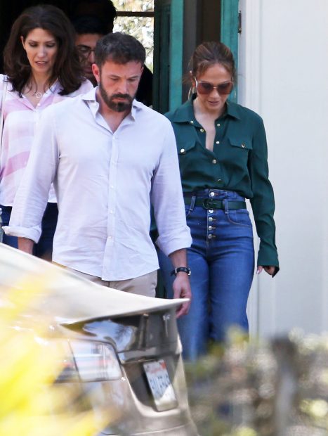 Ben Affleck y Jennifer López en Los Ángeles / Gtres