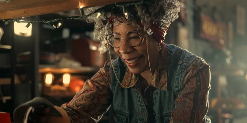 BJ Harrison como Flossie en el episodio 101 de Lost Ollie