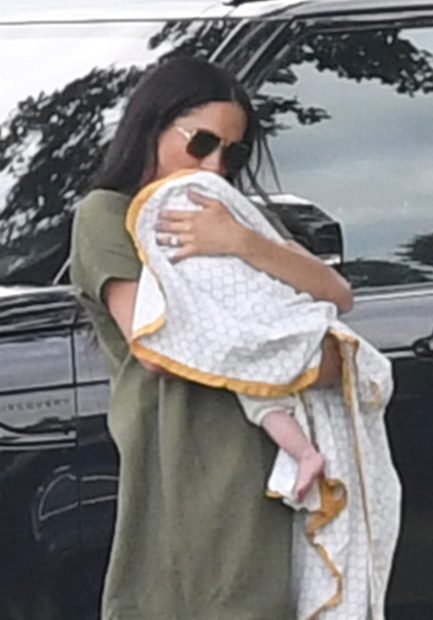 Meghan Markle junto a su hijo Archie en una imagen de archivo / Gtres