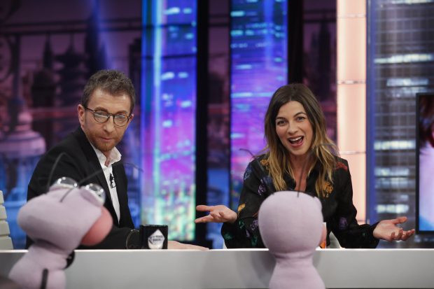 Pablo Motos y Natalia Tena en 'El Hormiguero' / Gtres