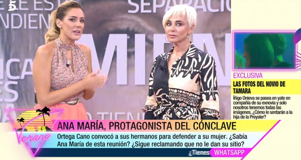 Ana María Aldón en 'Ya es verano' / Telecinco