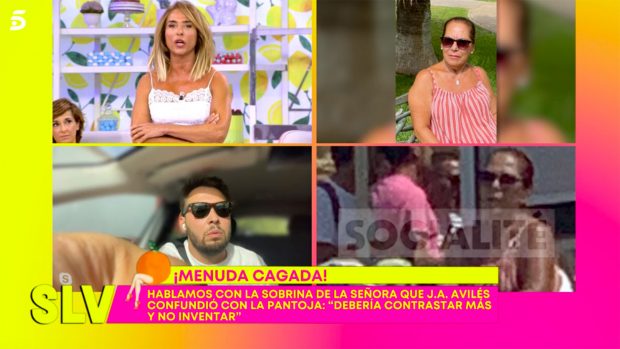 María Patiño habla con José Antonio Avilés / Telecinco