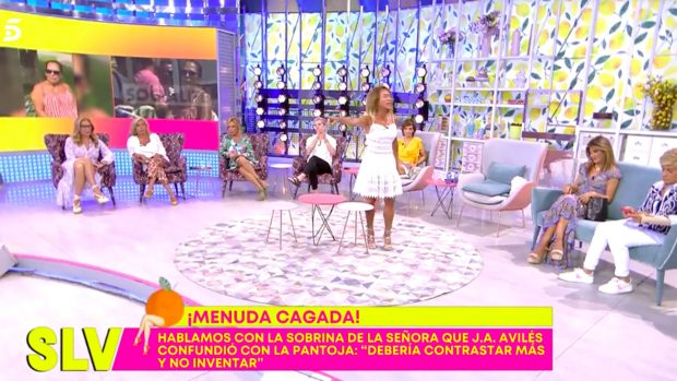 María Patiño en 'Sálvame' / Telecinco