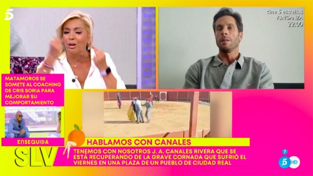 Canales Rivera en 'Sálvame' / Telecinco