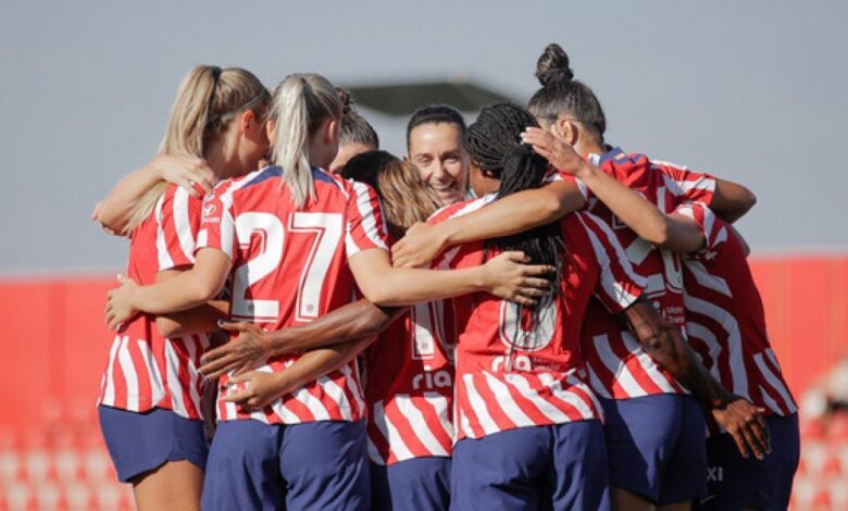 4-1: El Atlético golea al Madrid CFF
