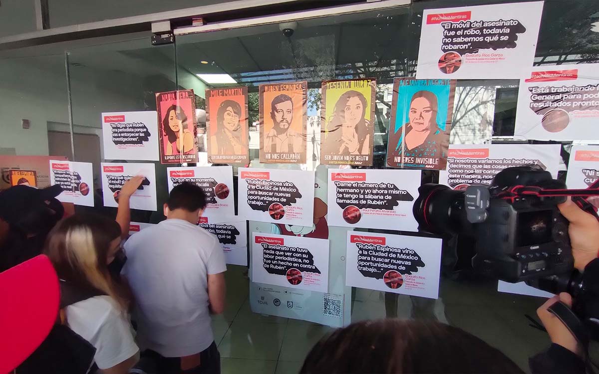 A 7 años de los asesinatos en la Narvarte, familiares denuncian que la Fiscalía ha ignorado pruebas y otras líneas de investigación