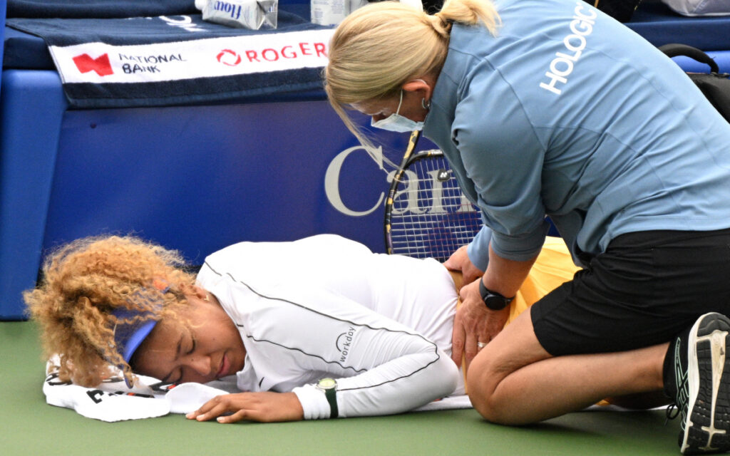 Abandona Naomi Osaka, por lesión, el Abierto de Toronto | Tuit