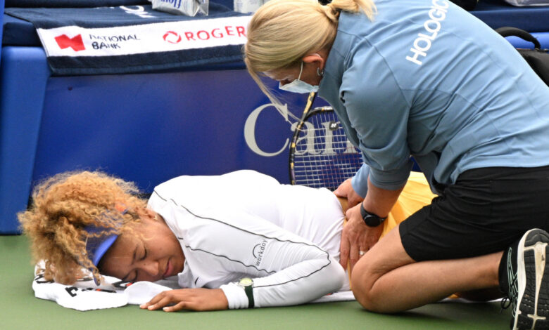 Abandona Naomi Osaka, por lesión, el Abierto de Toronto | Tuit