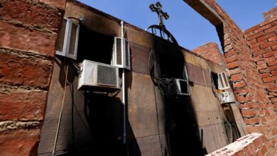 Al menos 41 muertos, incluidos 18 niños en el incendio de una iglesia egipcia