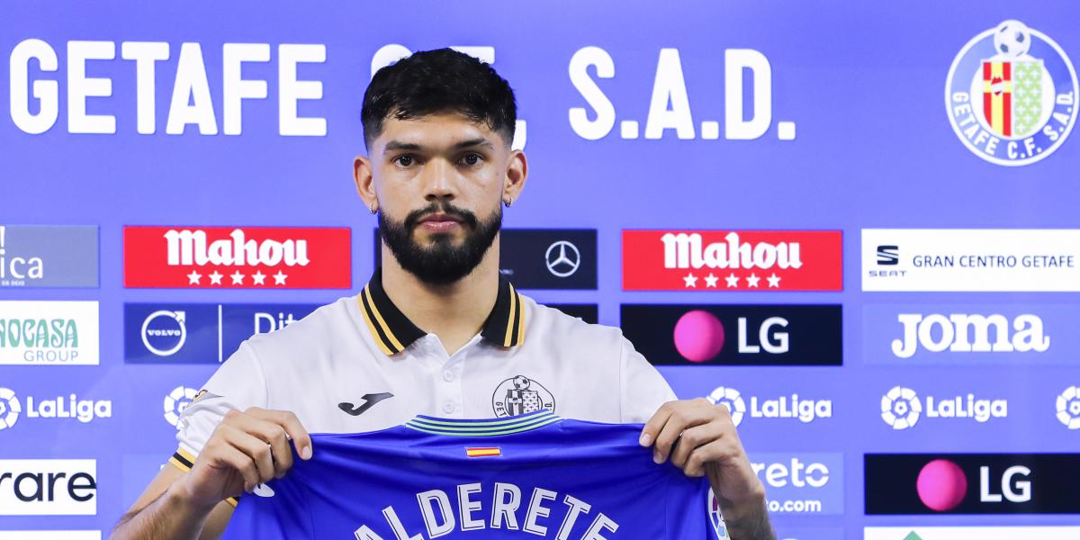 Alderete: "Nunca dije que no quería venir al Getafe"