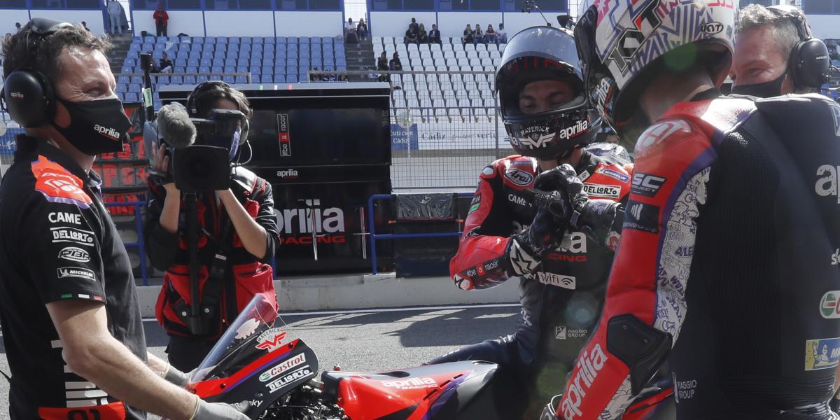 Aleix Espargaró destaca el compañerismo de Maverick Viñales