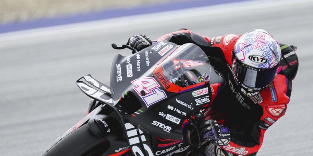 Aleix Espargaró: "Si Bagnaia acaba cuarto, Fabio se cae y yo acabo séptimo no estaría mal"