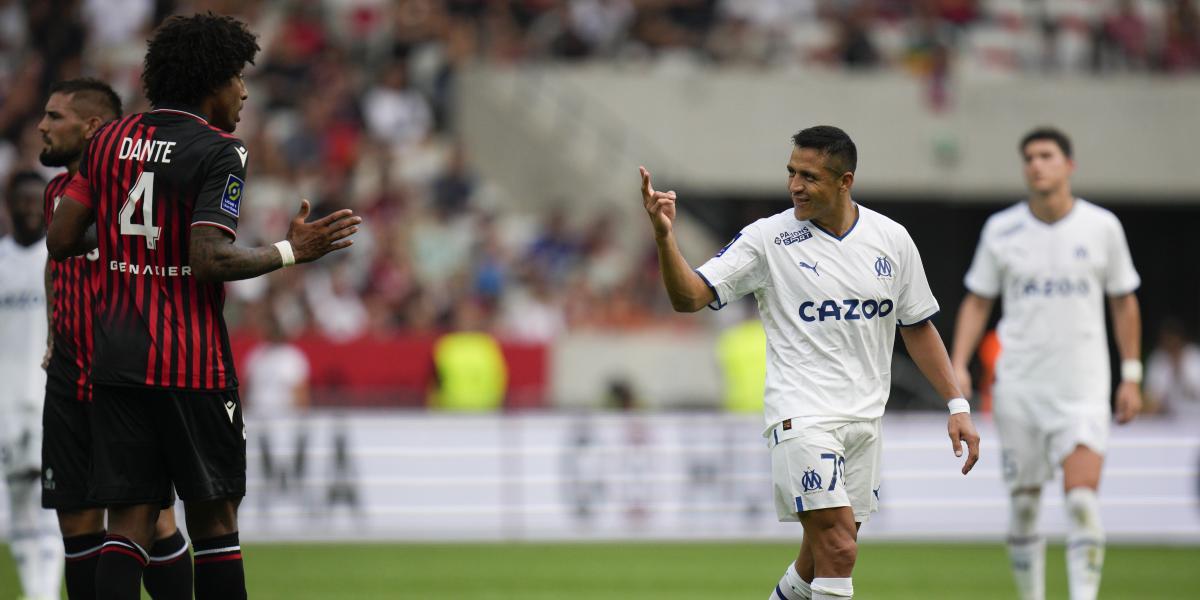 Alexis Sánchez pone líder al Marsella; el Montpellier, goleada de récord