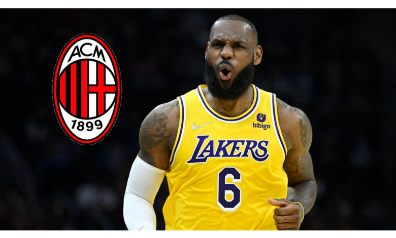 Alinea LeBron James como accionista del AC Milan | Tuit