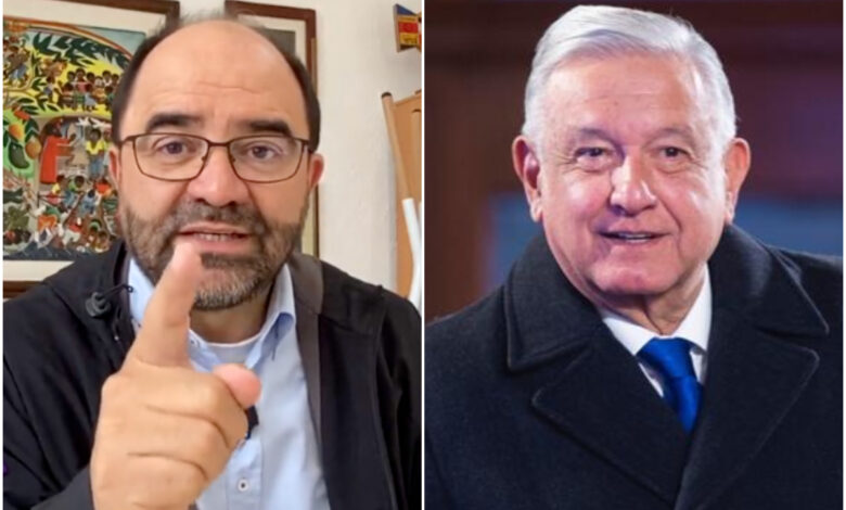 Álvarez Icaza le contesta a AMLO: "le está dando la razón a Felipe Calderón en su apuesta de militarización"