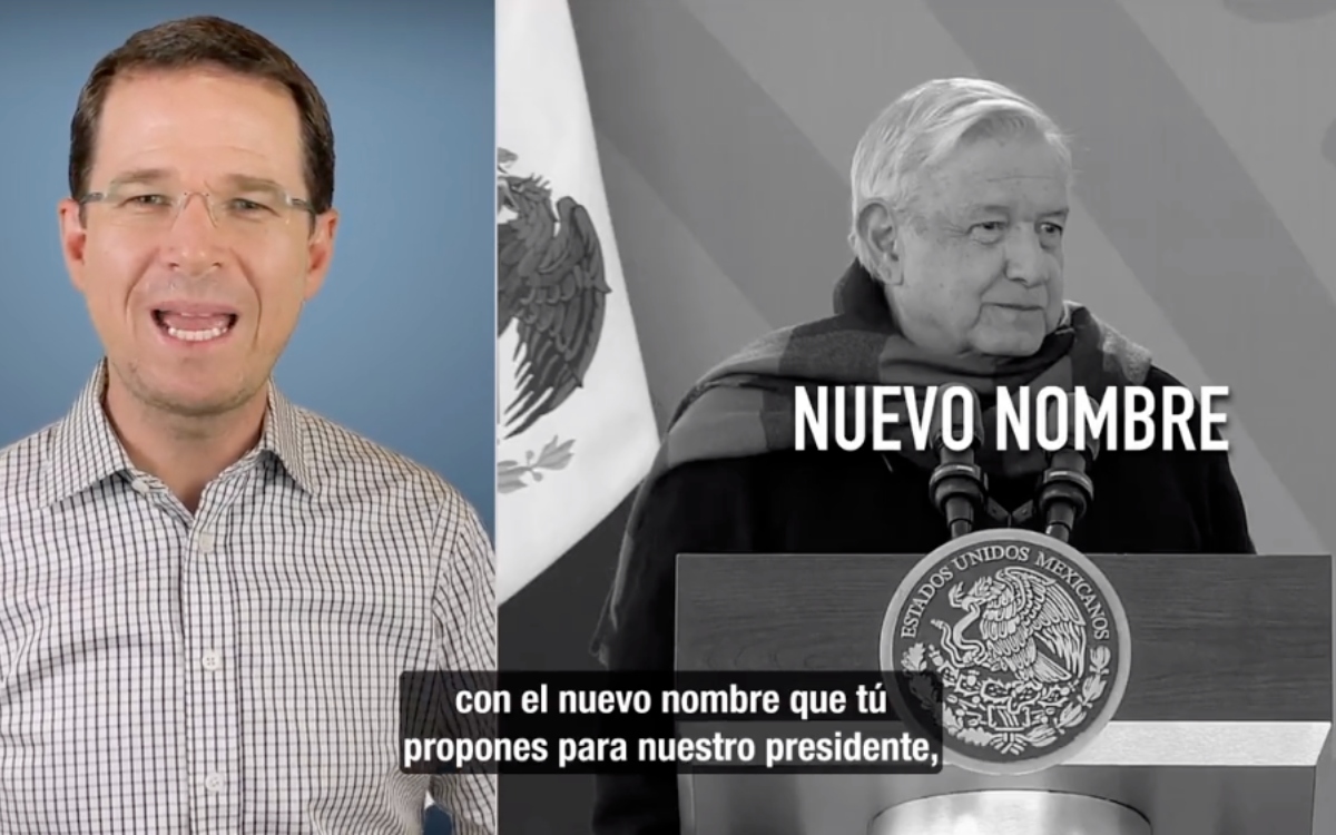 Anaya critica desabasto de medicinas y pide opciones de nuevo nombre para AMLO