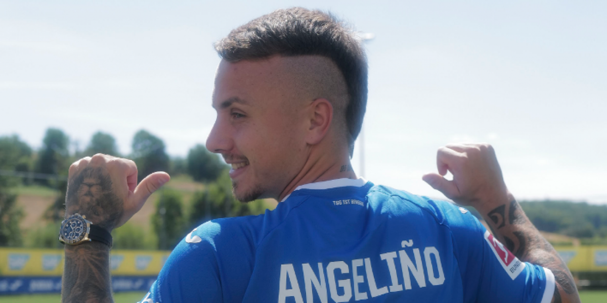 Angeliño, oficial: "Hace tres semanas no esperaba ponerme esta camiseta"
