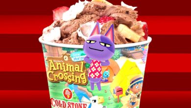 Animal Crossing Cold Stone Ice Cream Sabores que los aldeanos podrían inspirar