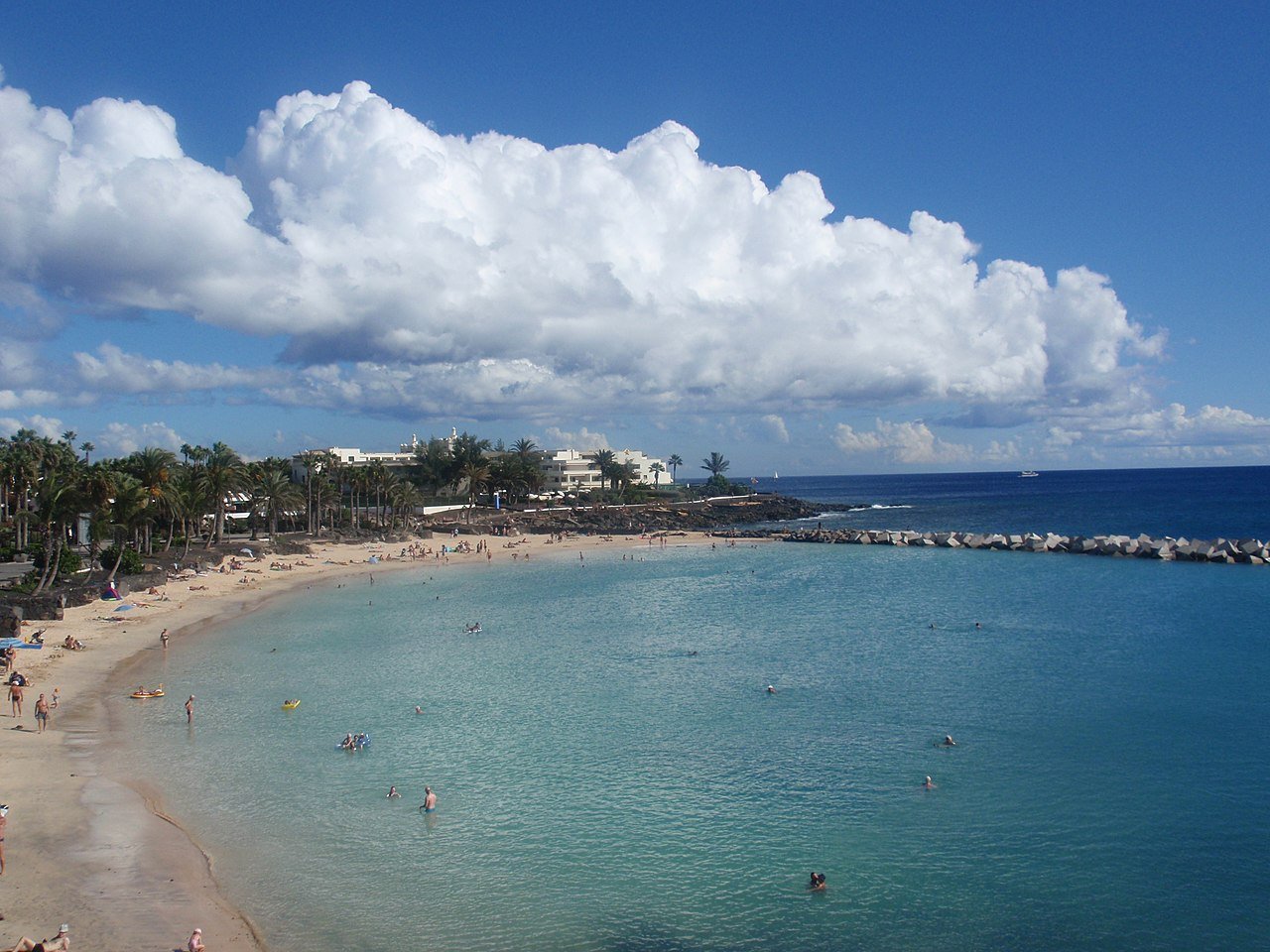 Arenales de Playa Blanca, el paraíso canario de agua cristalina