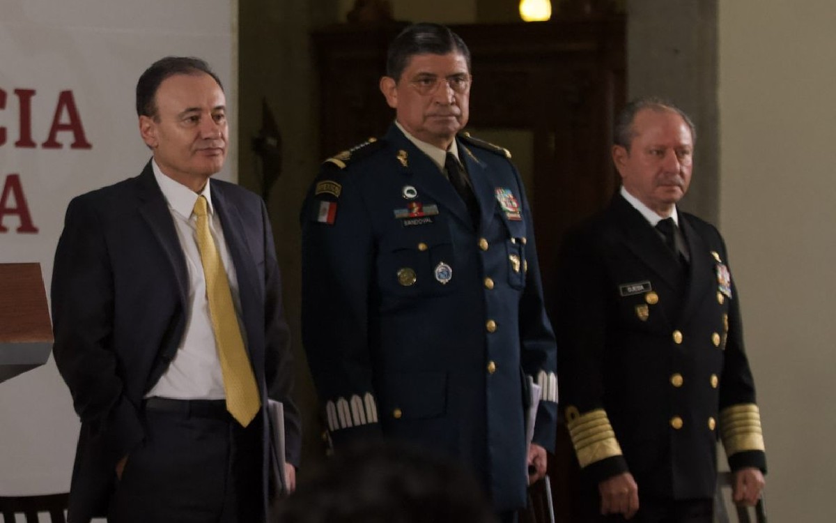 Así defendieron el mando civil de la Guardia Nacional los titulares de Seguridad, Defensa y Marina, en 2019
