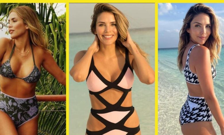 Así es Rosanna Zanetti, la explosiva modelo y mujer de David Bisbal