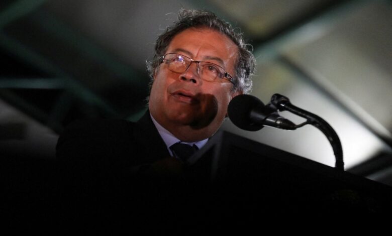 Atacan a tiros a comitiva de seguridad de Gustavo Petro, presidente de Colombia