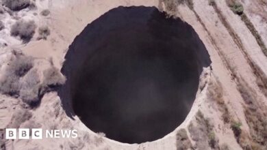 Autoridades investigan tras aparición de misterioso socavón en Chile