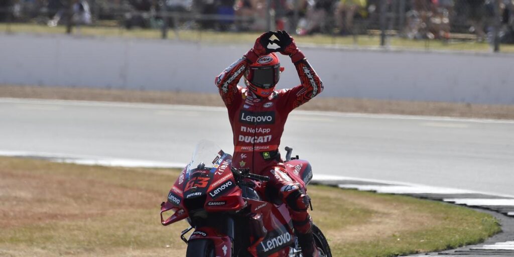 Bagnaia no quiere pensar "todavía" en el campeonato